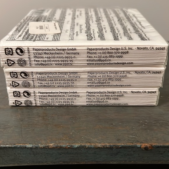 NEW Sheet Music print cocktail napkins (3 packs) - Picture 4 of 5